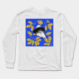 Walt Whitman | Iconic American Poet | Digital Painting Long Sleeve T-Shirt